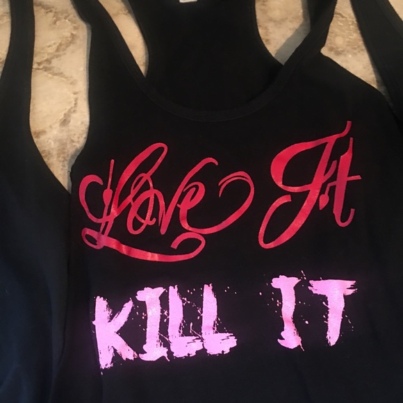 Women’s razor back work out tank tops - Picture 3 of 5